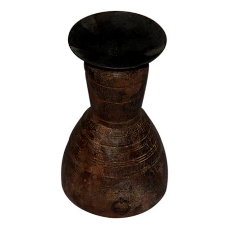 Hand Made Wooden Candle Stand-25